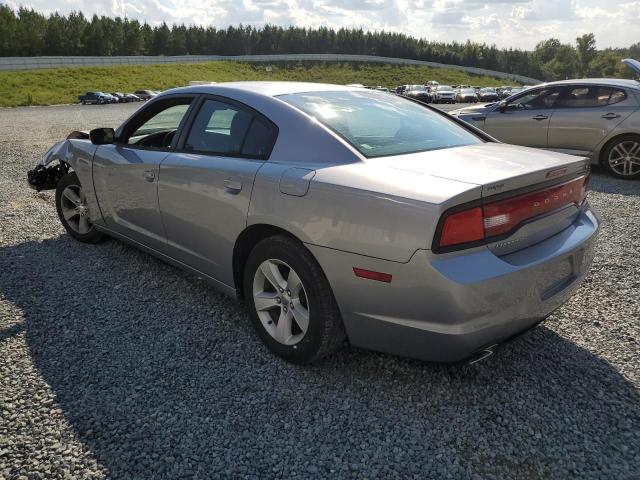 2C3CDXBG8EH265308 - 2014 DODGE CHARGER SE SILVER photo 2