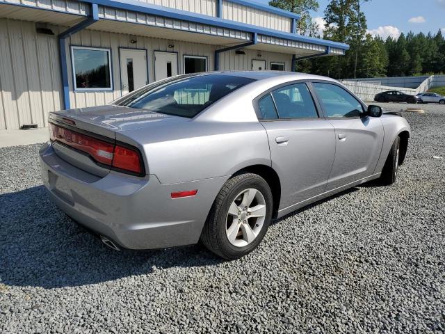 2C3CDXBG8EH265308 - 2014 DODGE CHARGER SE SILVER photo 3