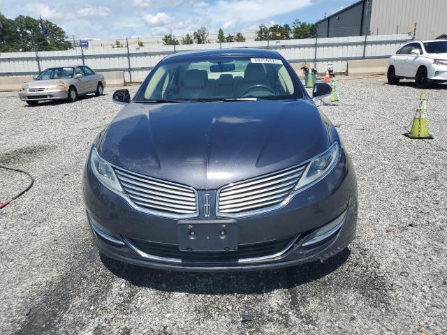 3LN6L2LU2ER803455 - 2014 LINCOLN MKZ HYBRID GRAY photo 5