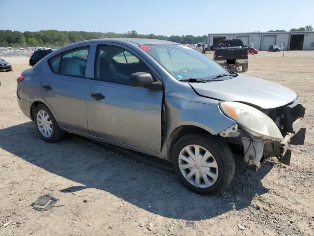 3N1CN7AP0EL870346 - 2014 NISSAN VERSA S GRAY photo 4