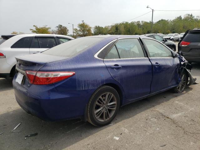 4T1BF1FK6GU527593 - 2016 TOYOTA CAMRY LE BLUE photo 3