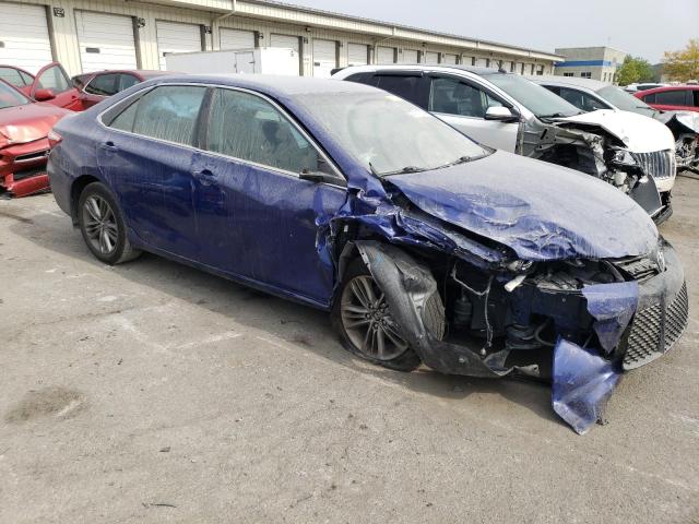 4T1BF1FK6GU527593 - 2016 TOYOTA CAMRY LE BLUE photo 4