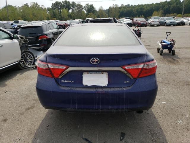 4T1BF1FK6GU527593 - 2016 TOYOTA CAMRY LE BLUE photo 6