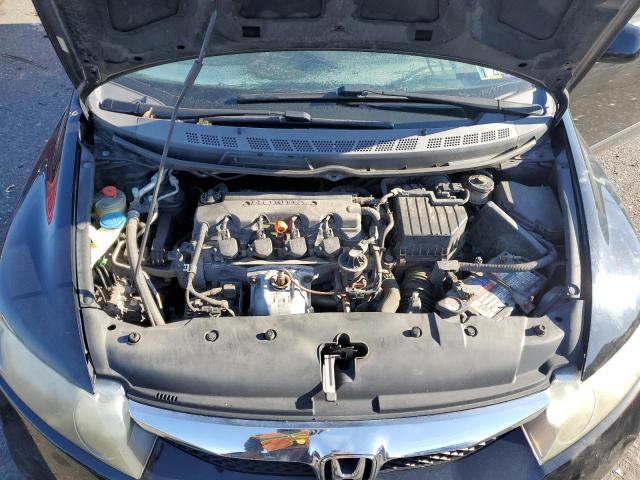 19XFA1F60AE078151 - 2010 HONDA CIVIC LX-S Noir photo 11