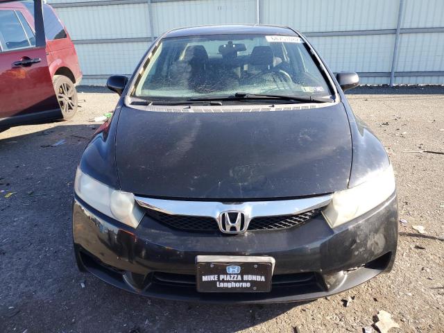 19XFA1F60AE078151 - 2010 HONDA CIVIC LX-S Noir photo 5