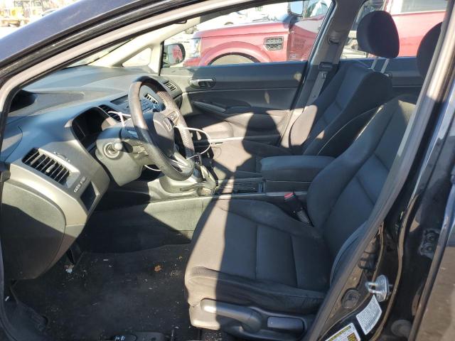 19XFA1F60AE078151 - 2010 HONDA CIVIC LX-S Noir photo 7