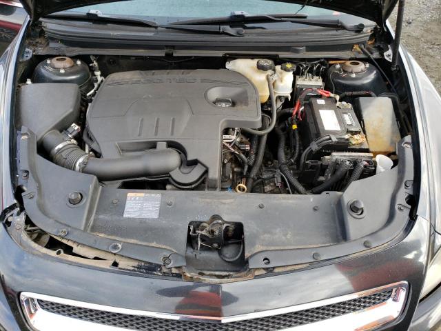 1G1ZC5EB9AF279851 - 2010 CHEVROLET MALIBU 1LT BLACK photo 11