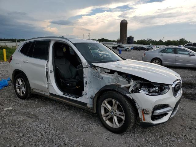 5UXTY3C0XM9E06969 - 2021 BMW X3 SDRIVE30I Weiß Foto 4
