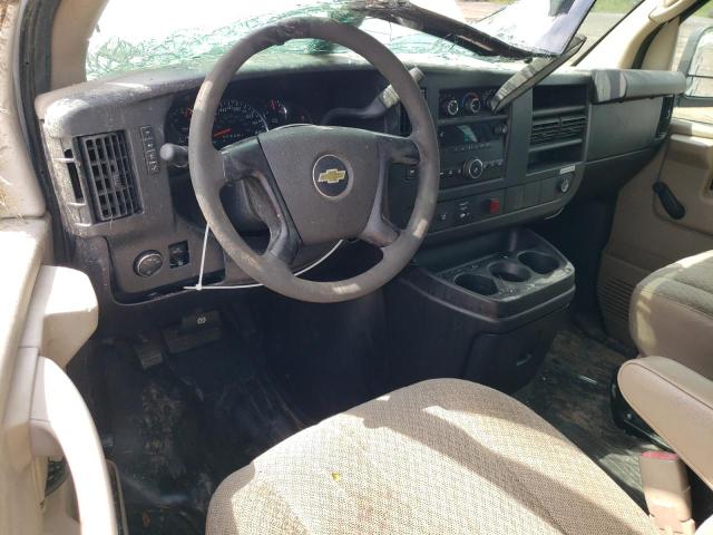 1GCWGFCA1B1175576 - 2011 CHEVROLET EXPRESS G2 WHITE photo 8