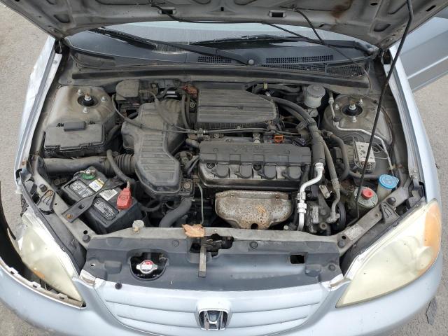 2HGES26761H608510 - 2001 HONDA CIVIC EX SILVER photo 11