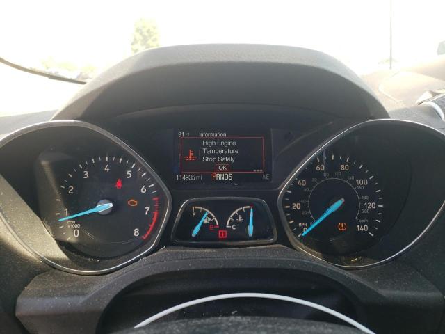 1FMCU0HD7JUB71424 - 2018 FORD ESCAPE SEL Biały zdjęcie 9