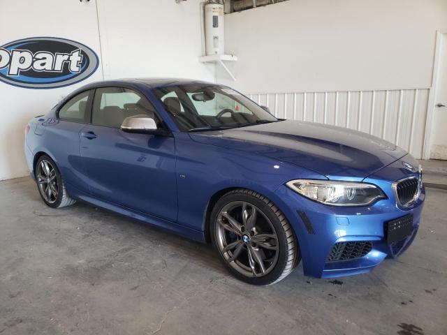 WBA1J7C57EVW84795 - 2014 BMW M235I BLUE photo 4