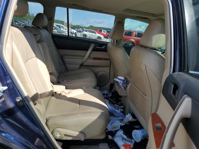 5TDZK3EH8CS087049 - 2012 TOYOTA HIGHLANDER BASE Blau Foto 10