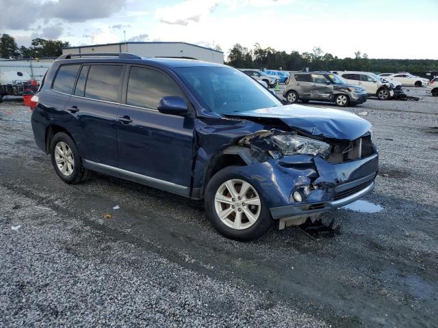 5TDZK3EH8CS087049 - 2012 TOYOTA HIGHLANDER BASE Blau Foto 4