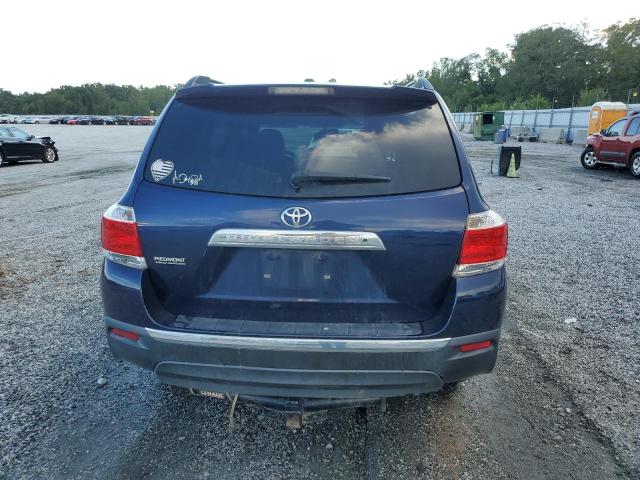5TDZK3EH8CS087049 - 2012 TOYOTA HIGHLANDER BASE Blau Foto 6