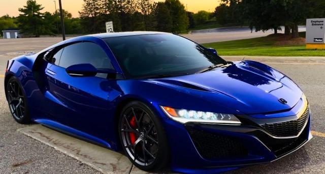 19UNC1B06MY000030 - 2021 ACURA NSX BLUE photo 1