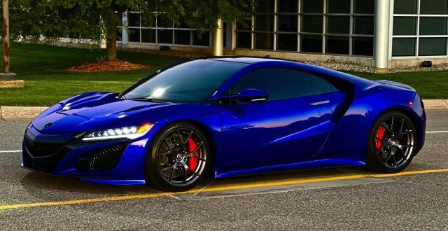 19UNC1B06MY000030 - 2021 ACURA NSX BLUE photo 2