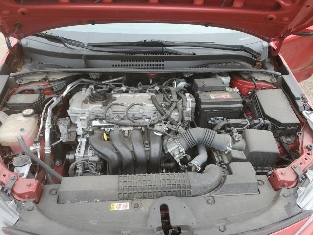 JTDEPRAE6LJ078149 - 2020 TOYOTA COROLLA LE RED photo 11