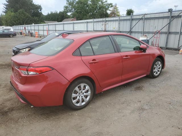 JTDEPRAE6LJ078149 - 2020 TOYOTA COROLLA LE RED photo 3
