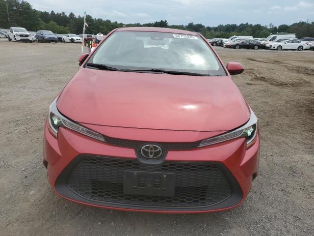 JTDEPRAE6LJ078149 - 2020 TOYOTA COROLLA LE RED photo 5