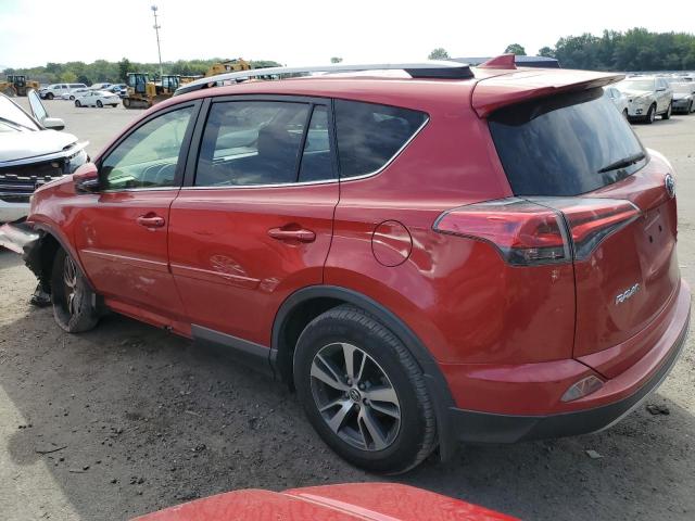JTMRFREV4HJ165280 - 2017 TOYOTA RAV4 XLE RED photo 2