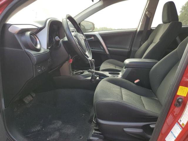 JTMRFREV4HJ165280 - 2017 TOYOTA RAV4 XLE RED photo 7