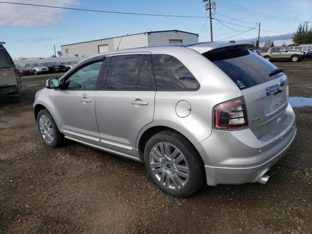 2FMDK4AC5ABA28609 - 2010 FORD EDGE SPORT SILVER photo 2