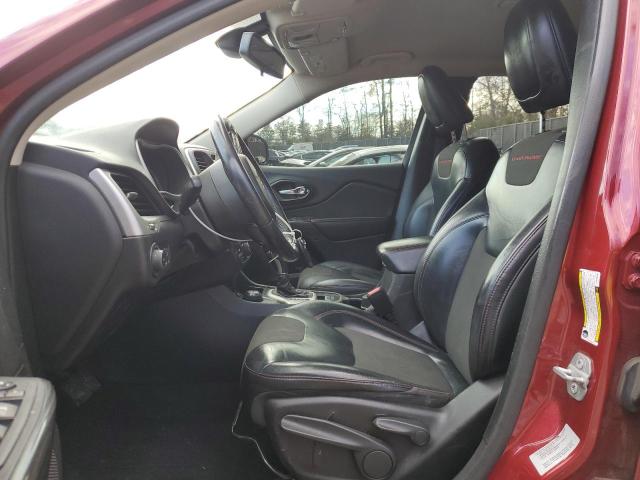 1C4PJMBS7FW786404 - 2015 JEEP CHEROKEE TRAILHAWK Tünd qırmızı foto 7