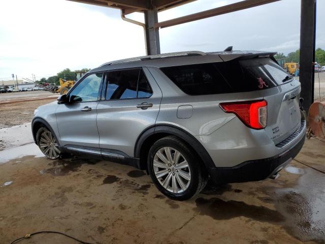 1FMSK7FH1MGA44882 - 2021 FORD EXPLORER LIMITED ვერცხლისფერი ფოტო 2