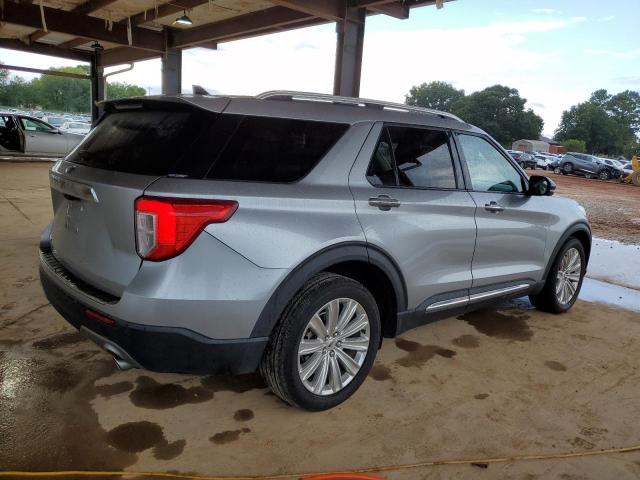 1FMSK7FH1MGA44882 - 2021 FORD EXPLORER LIMITED ვერცხლისფერი ფოტო 3