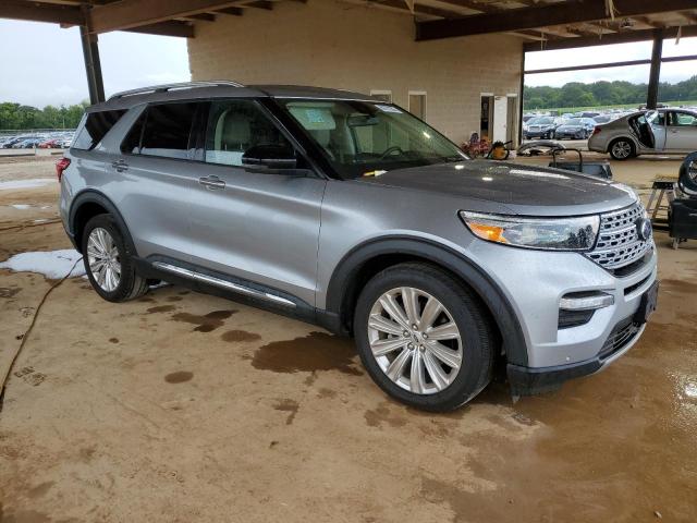 1FMSK7FH1MGA44882 - 2021 FORD EXPLORER LIMITED ვერცხლისფერი ფოტო 4