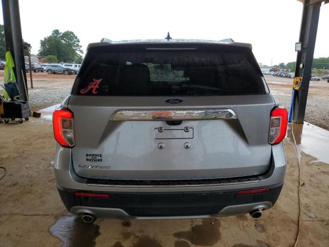 1FMSK7FH1MGA44882 - 2021 FORD EXPLORER LIMITED ვერცხლისფერი ფოტო 6
