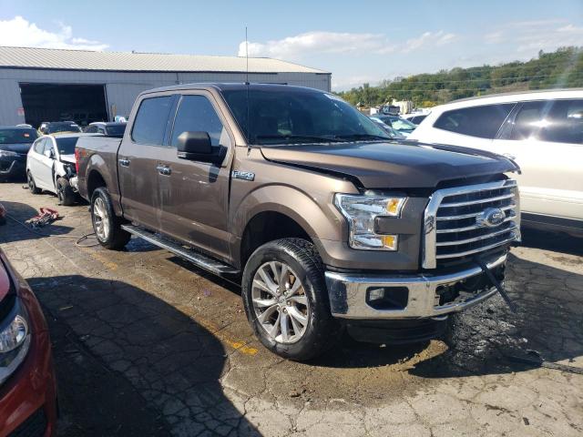 1FTEW1EFXFKD75124 - 2015 FORD F150 SUPERCREW BROWN photo 4