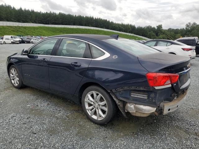 1G1105S34HU179617 - 2017 CHEVROLET IMPALA LT BLUE photo 2