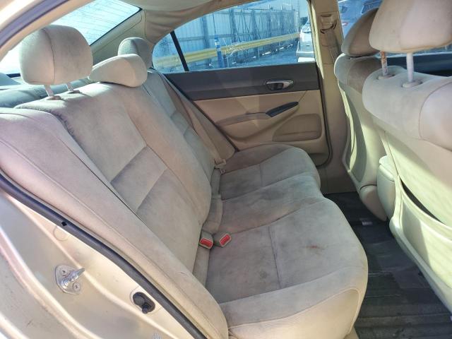 1HGFA165X7L011128 - 2007 HONDA CIVIC LX 米色 照片 10