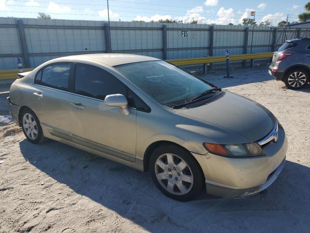 1HGFA165X7L011128 - 2007 HONDA CIVIC LX 米色 照片 4