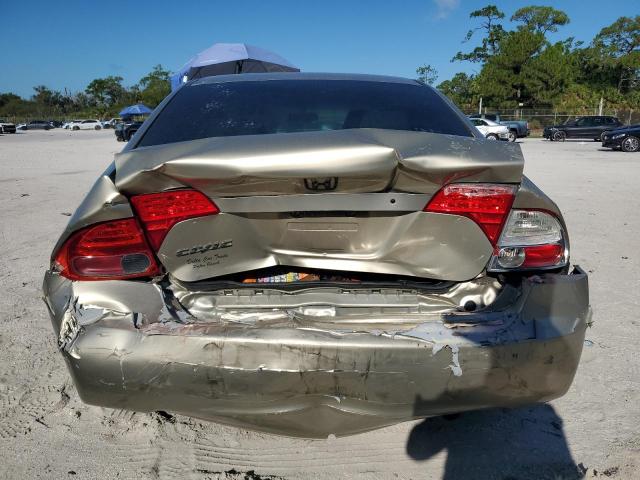 1HGFA165X7L011128 - 2007 HONDA CIVIC LX 米色 照片 6