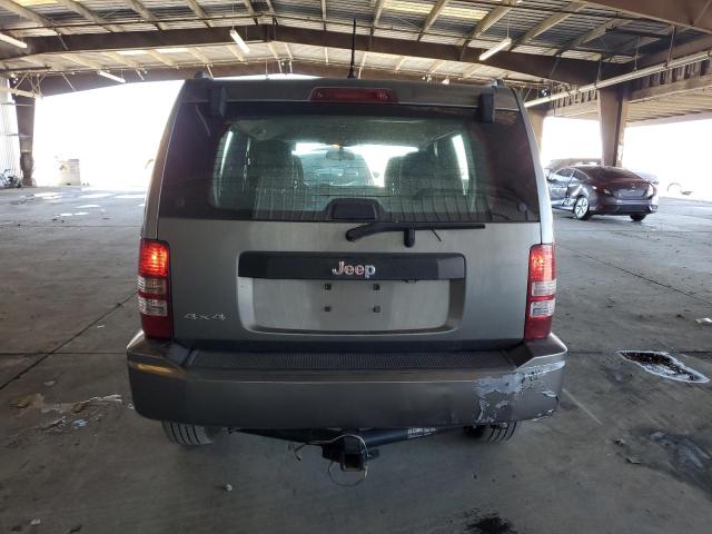 1C4PJMAK8CW158297 - 2012 JEEP LIBERTY SPORT GRAY photo 6