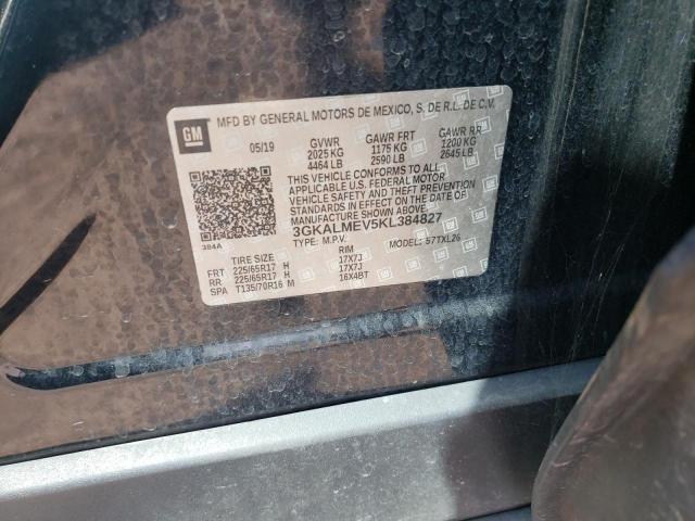 3GKALMEV5KL384827 - 2019 GMC TERRAIN SLE BLACK photo 14