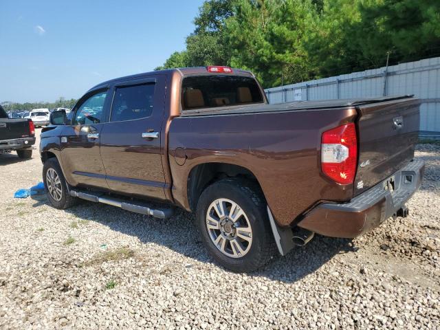 5TFAW5F16EX363188 - 2014 TOYOTA TUNDRA CREWMAX PLATINUM BROWN photo 2