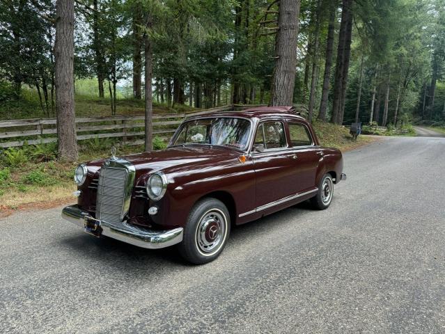 121011109502236 - 1959 MERCEDES-BENZ 190 BURGUNDY photo 2