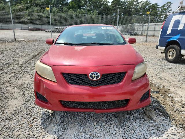 JTDBL40E89J035136 - 2009 TOYOTA COROLLA BASE RED photo 5