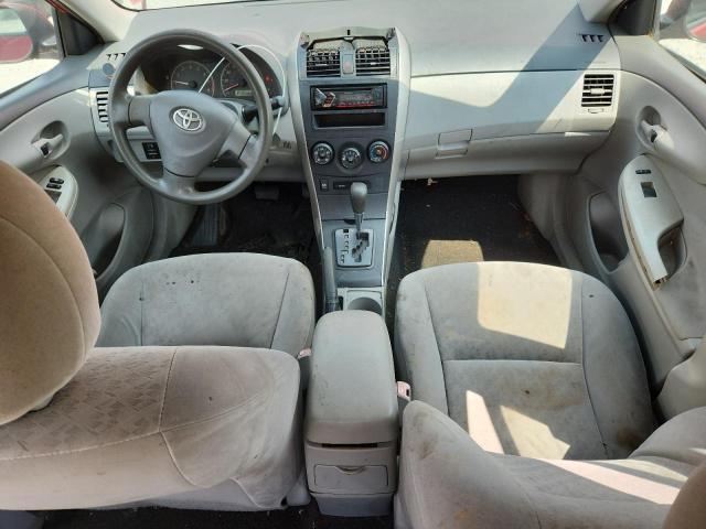 JTDBL40E89J035136 - 2009 TOYOTA COROLLA BASE RED photo 8