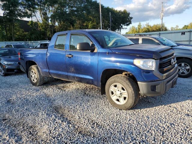5TFUM5F18FX060899 - 2015 TOYOTA TUNDRA DOUBLE CAB SR/SR5 BLUE photo 4