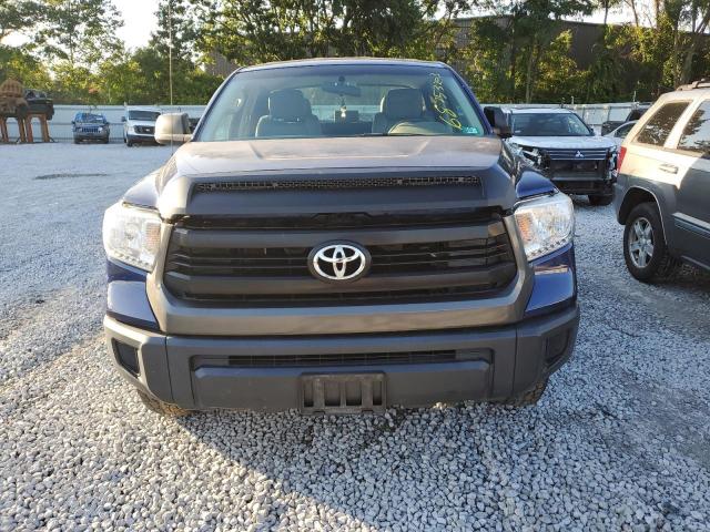 5TFUM5F18FX060899 - 2015 TOYOTA TUNDRA DOUBLE CAB SR/SR5 BLUE photo 5