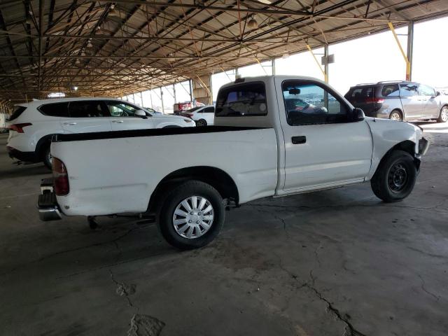 5TENL42N9YZ700589 - 2000 TOYOTA TACOMA WHITE photo 3