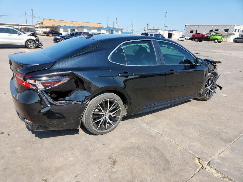 4T1G11AK2NU717464 - 2022 TOYOTA CAMRY SE Қара фото 3