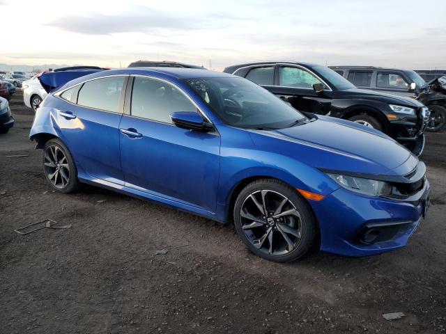 2HGFC2F82KH592740 - 2019 HONDA CIVIC SPORT 蓝色 照片 4
