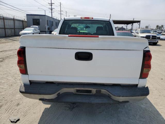1GCEC19X57Z187311 - 2007 CHEVROLET SILVERADO C1500 CLASSIC თეთრი ფოტო 6