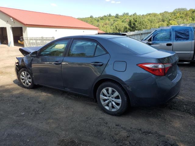 2T1BURHE7FC233955 - 2015 TOYOTA COROLLA L Grau Foto 2